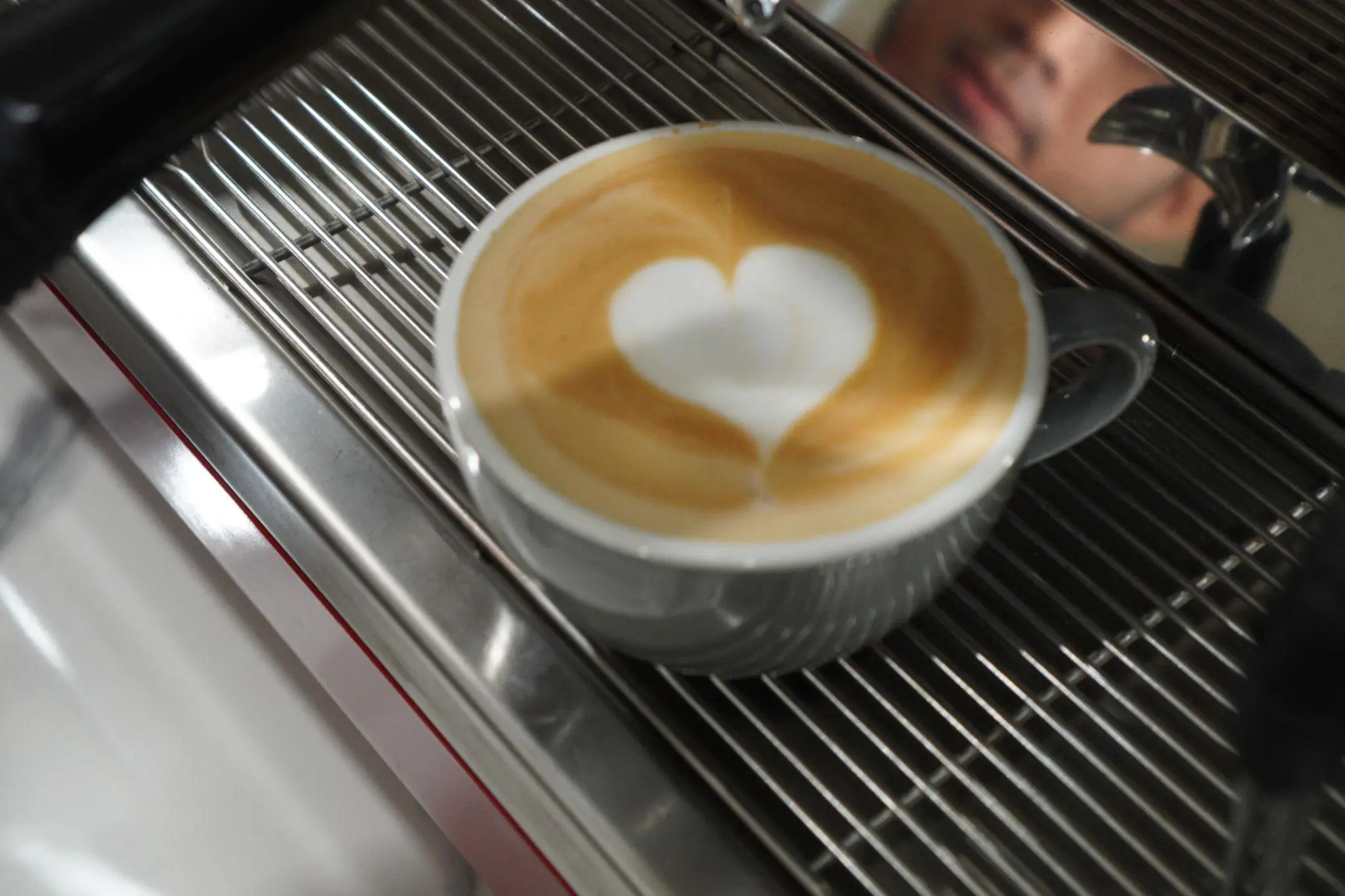 Corazón en taza