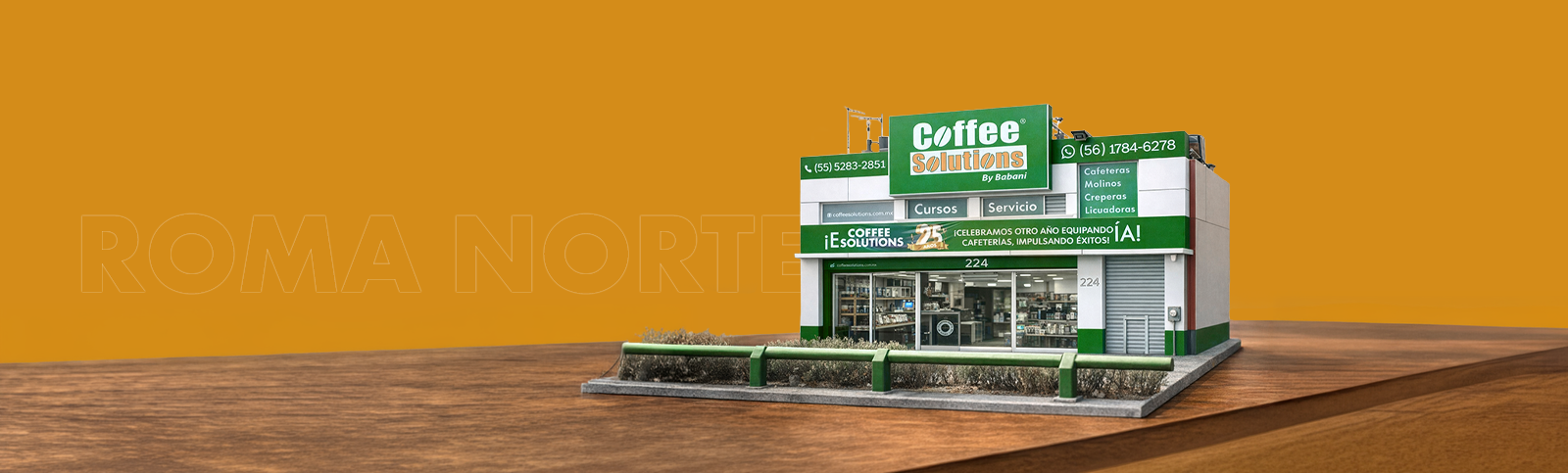 Coffee Solutions Roma Norte - Fachada