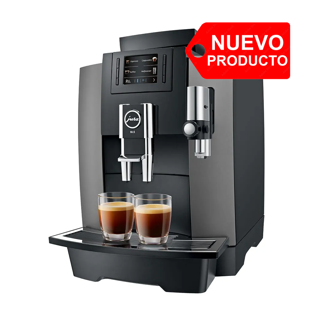 Maquina De Cafe Jura WE8 Automatic Coffee Machine Chrome